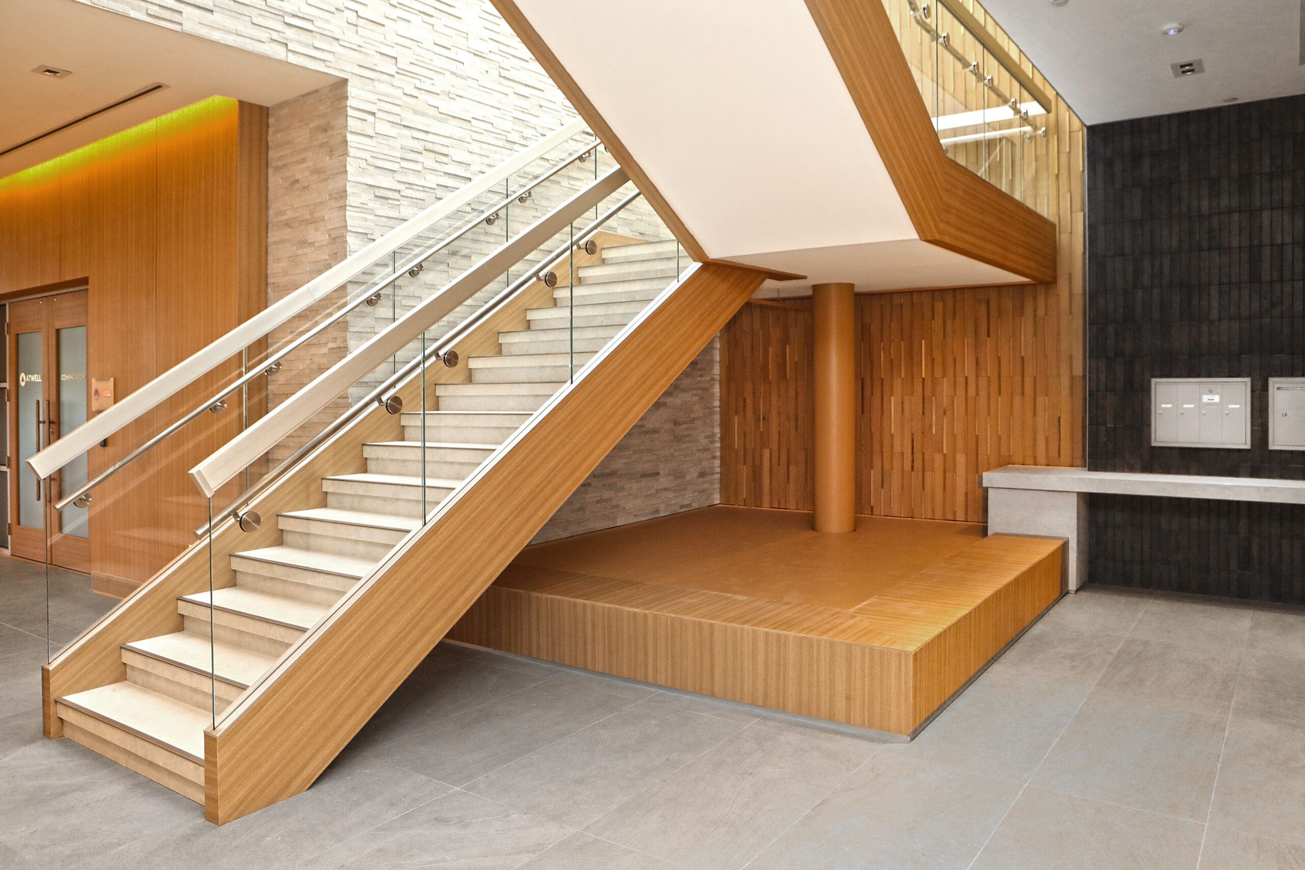 Architectural Finishes for New Corporate Headquarters